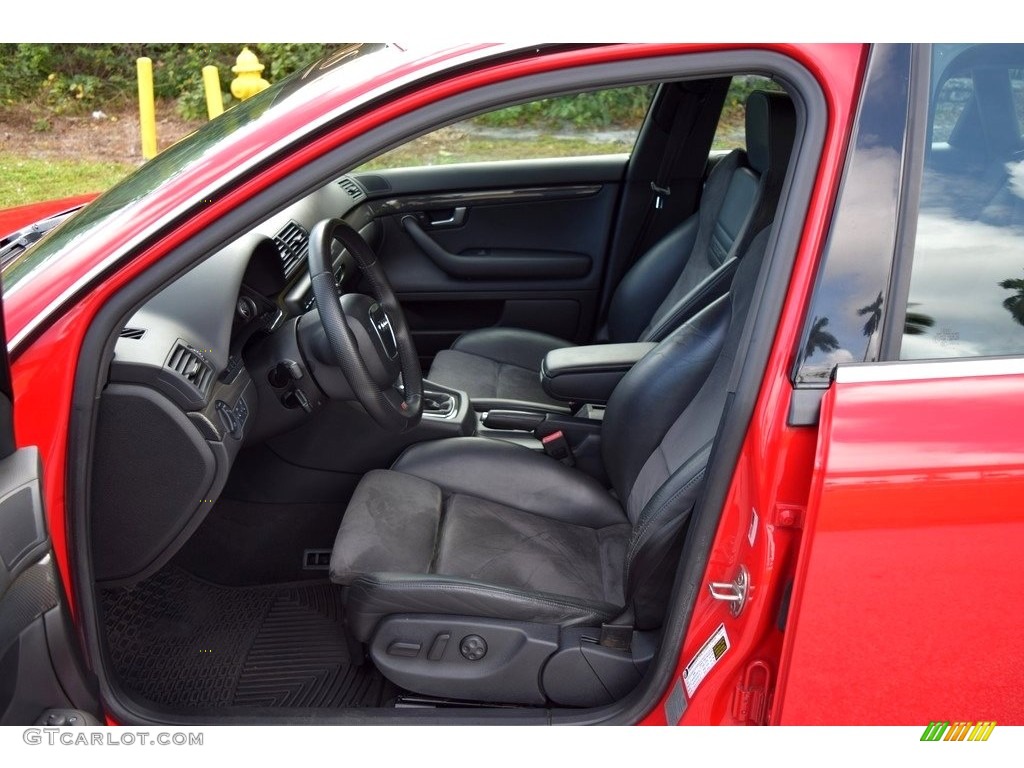 2008 S4 4.2 quattro Sedan - Brilliant Red / Black/Black photo #30