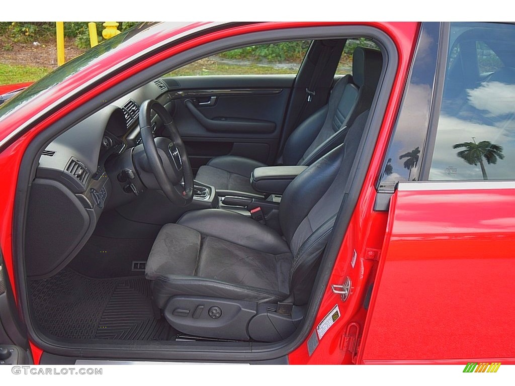 2008 S4 4.2 quattro Sedan - Brilliant Red / Black/Black photo #31