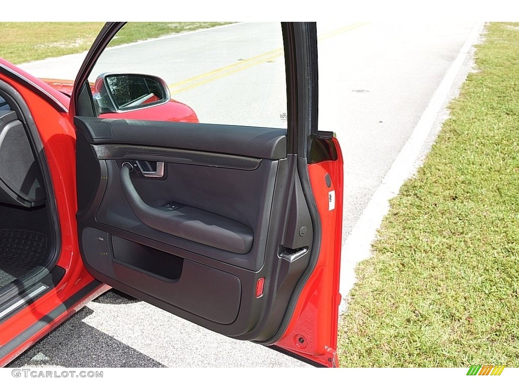 2008 S4 4.2 quattro Sedan - Brilliant Red / Black/Black photo #44