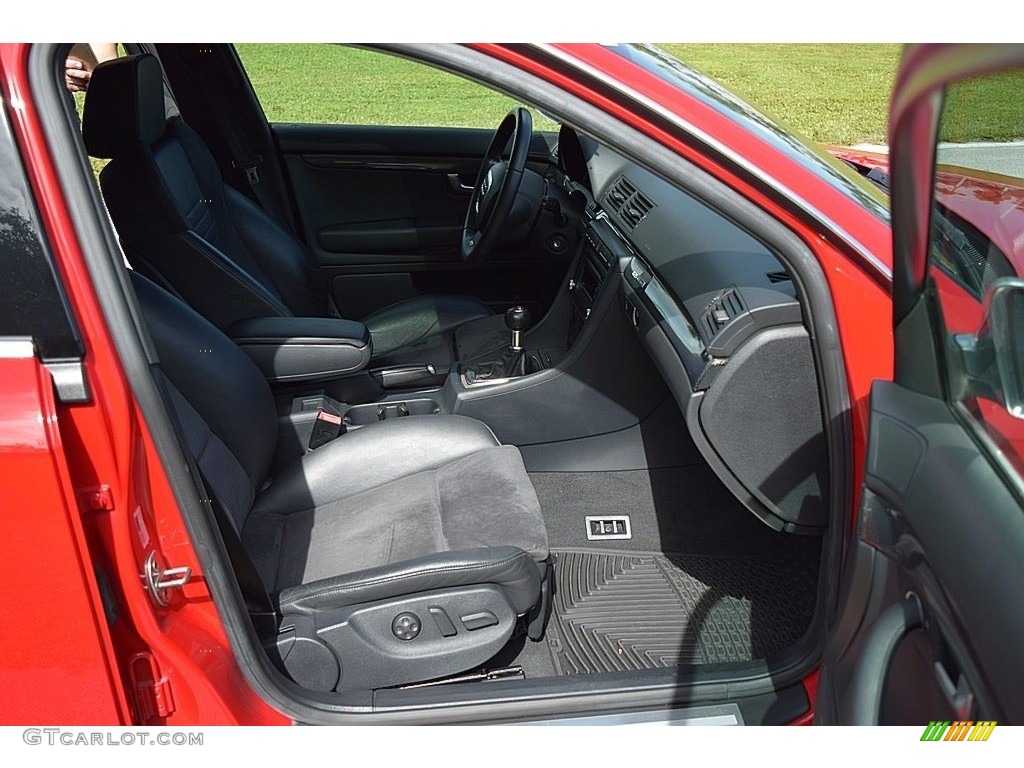 2008 S4 4.2 quattro Sedan - Brilliant Red / Black/Black photo #46
