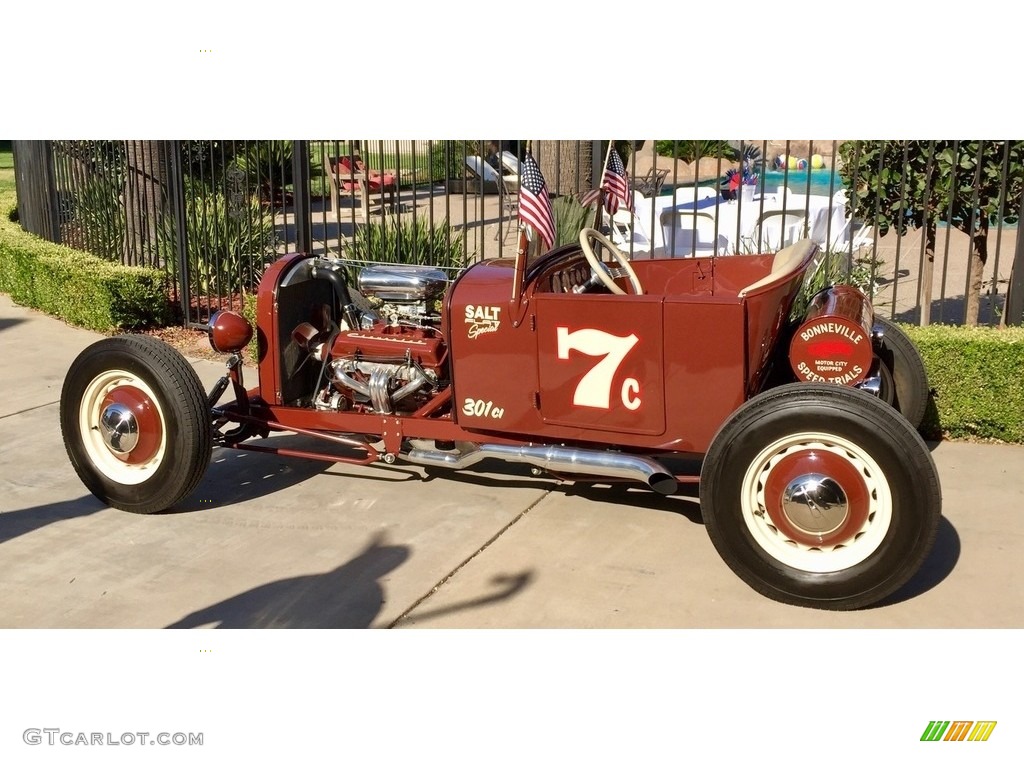 Custom Brown 1924 Ford Model T Lakes Roadster Exterior Photo #138733515