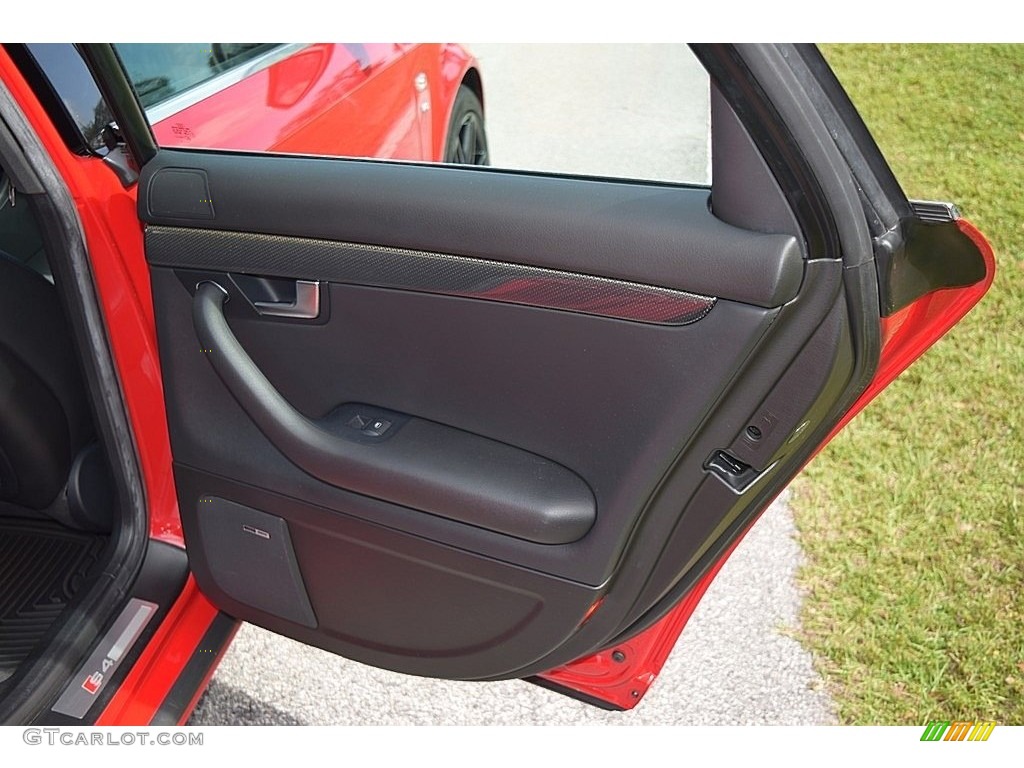 2008 S4 4.2 quattro Sedan - Brilliant Red / Black/Black photo #55