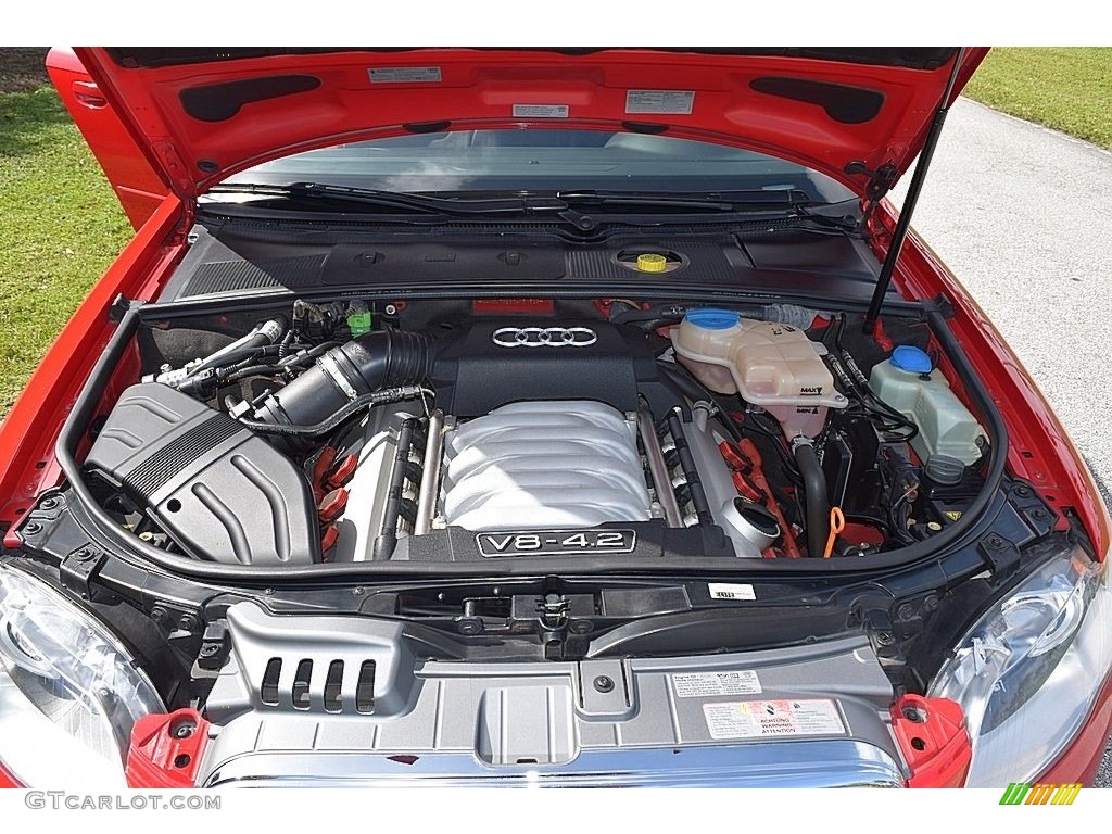 2008 Audi S4 4.2 quattro Sedan 4.2 Liter DOHC 40-Valve VVT V8 Engine Photo #138733650