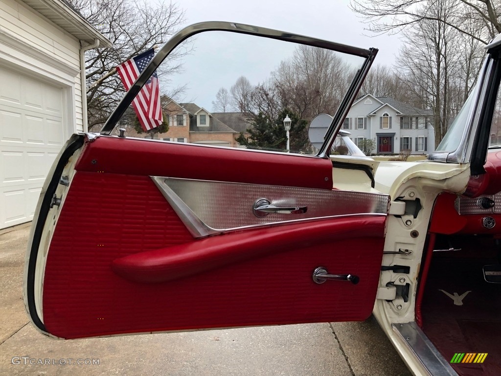 1957 Ford Thunderbird Standard Thunderbird Model Door Panel Photos