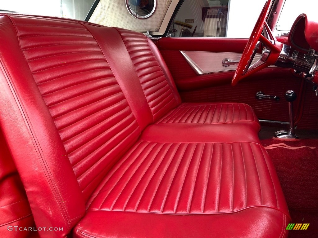 1957 Ford Thunderbird Standard Thunderbird Model Interior Color Photos
