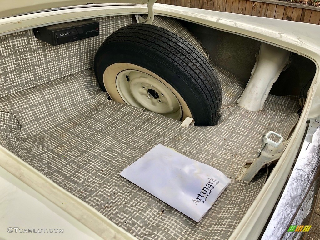 1957 Ford Thunderbird Standard Thunderbird Model Trunk Photo #138734109