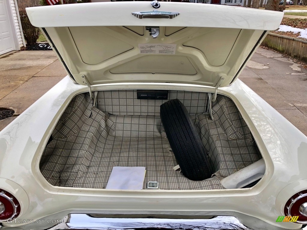 1957 Ford Thunderbird Standard Thunderbird Model Trunk Photo #138734133