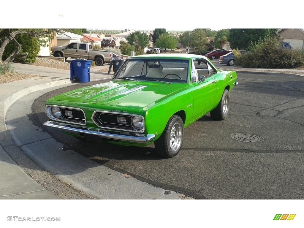 Sublime Green 1968 Plymouth Barracuda Hardtop Exterior Photo #138734178