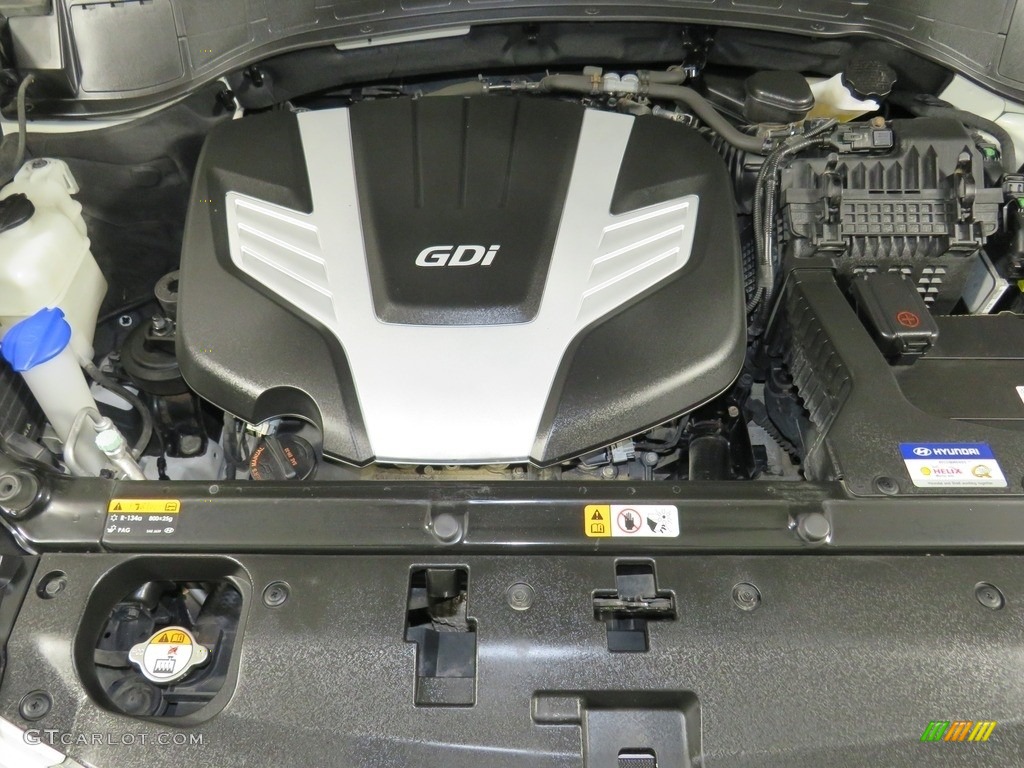 2014 Hyundai Santa Fe GLS AWD Engine Photos