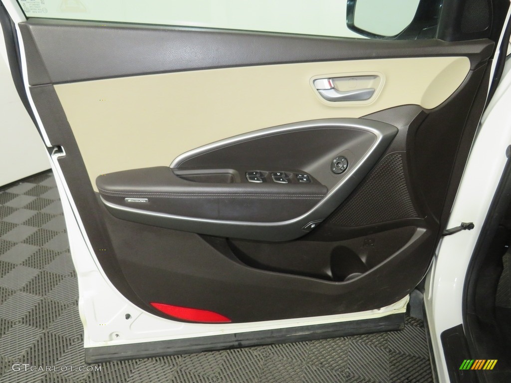 2014 Hyundai Santa Fe GLS AWD Beige Door Panel Photo #138735157