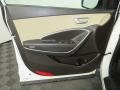 Beige 2014 Hyundai Santa Fe GLS AWD Door Panel