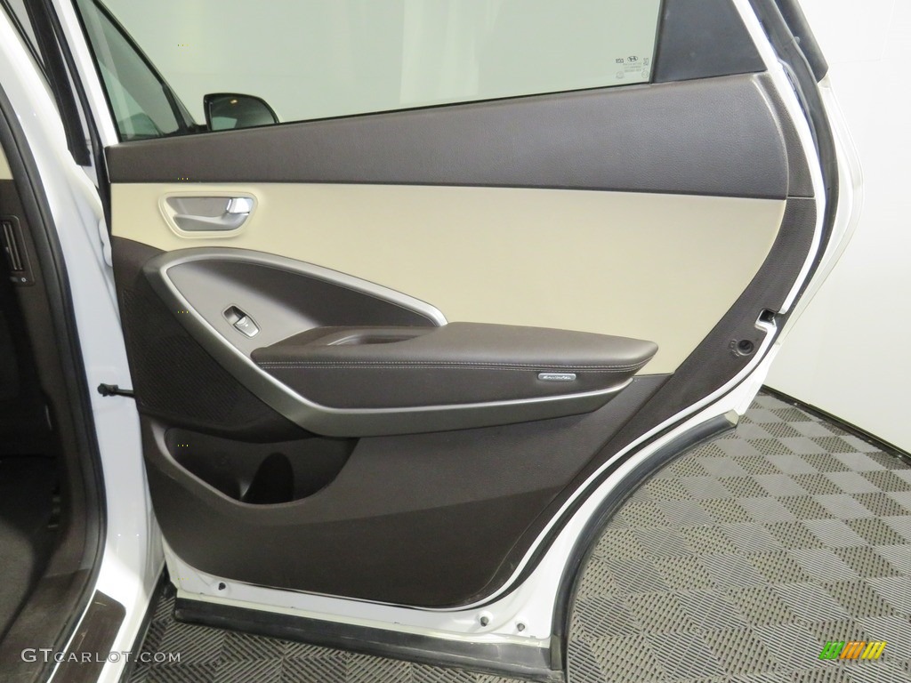 2014 Hyundai Santa Fe GLS AWD Beige Door Panel Photo #138735276