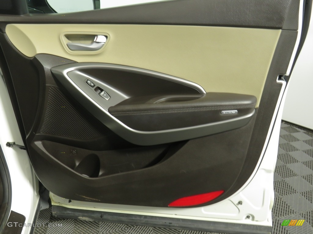 2014 Hyundai Santa Fe GLS AWD Beige Door Panel Photo #138735312