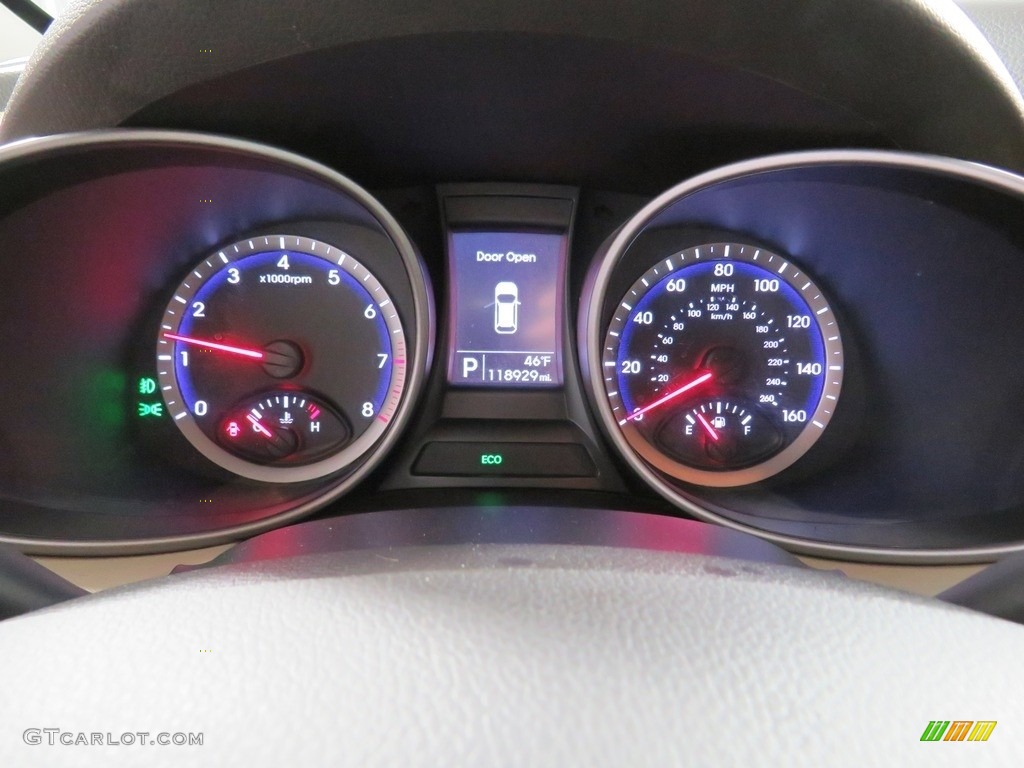 2014 Hyundai Santa Fe GLS AWD Gauges Photo #138735366