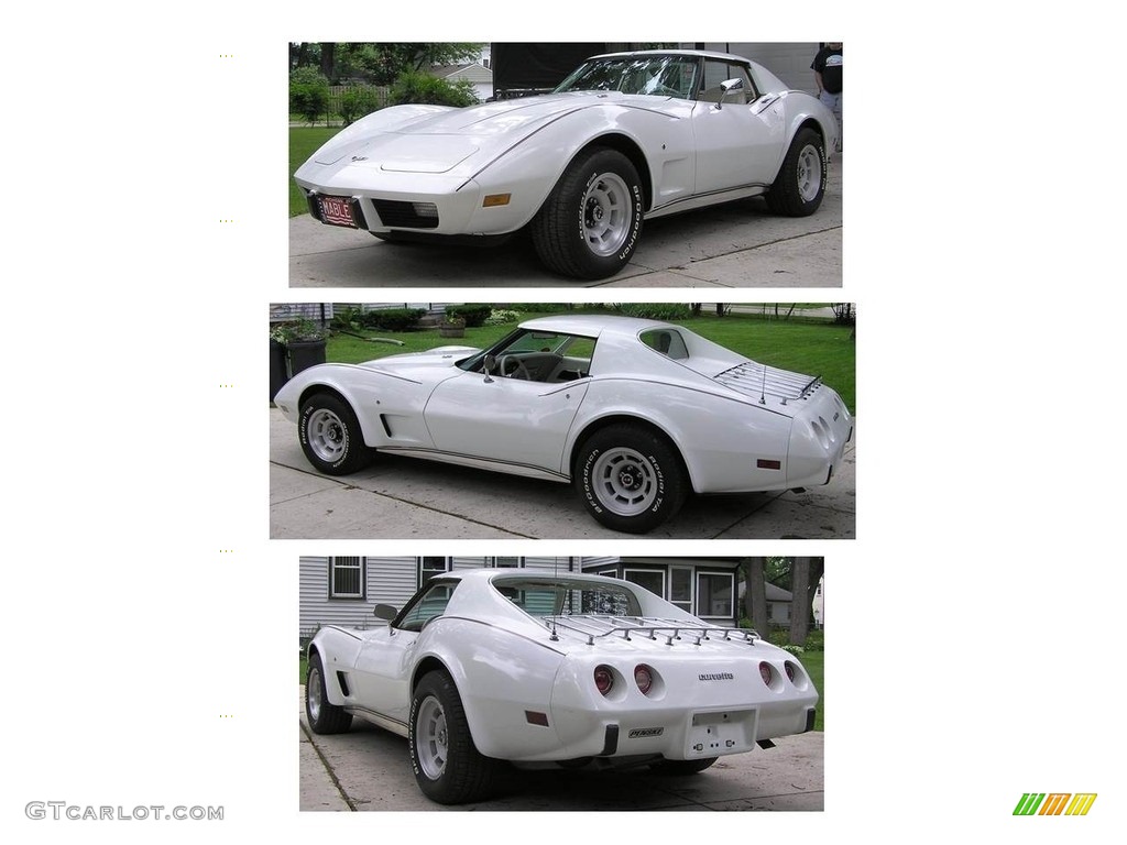 1977 Corvette Coupe - Classic White / White photo #10