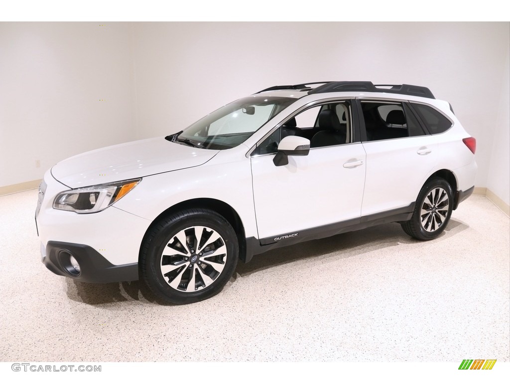 2017 Outback 2.5i Limited - Crystal White Pearl / Slate Black photo #3