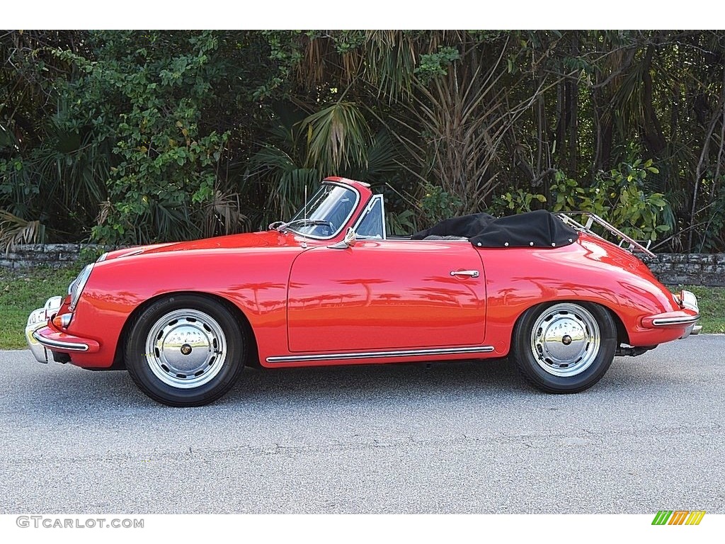 Ruby 1964 Porsche 356 SC Convertible Exterior Photo #138736716