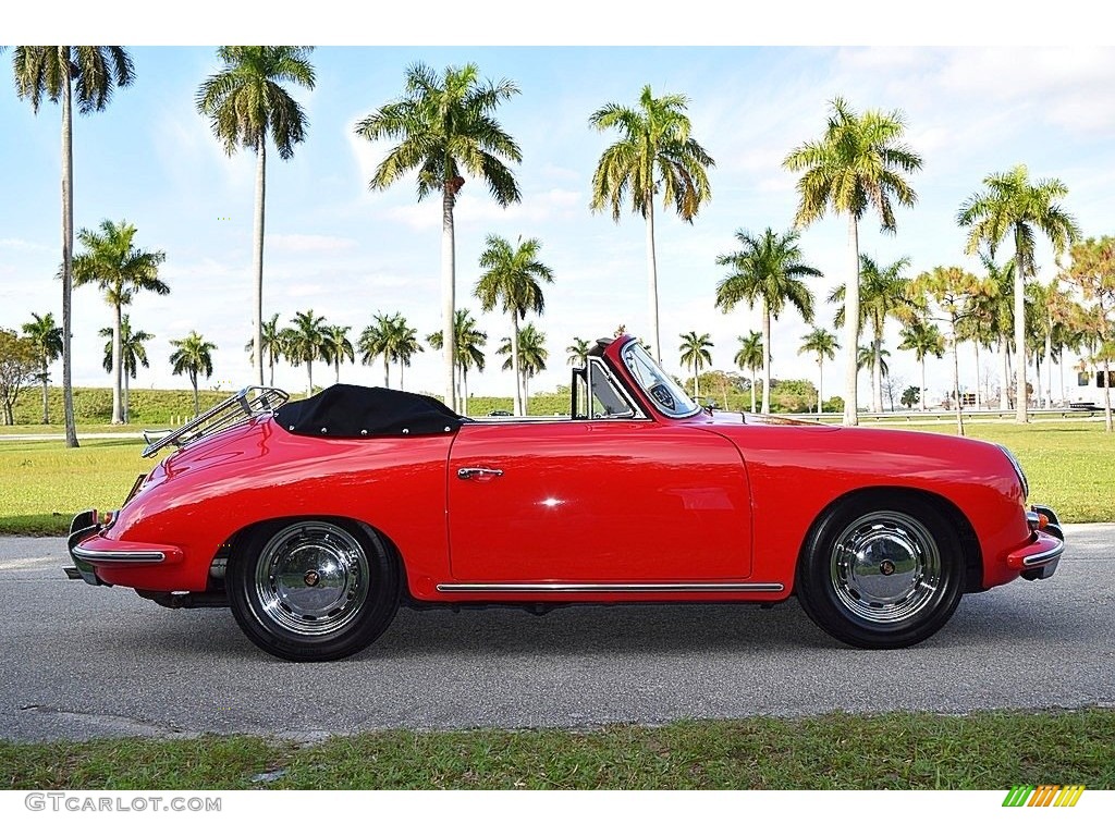 Ruby 1964 Porsche 356 SC Convertible Exterior Photo #138736761