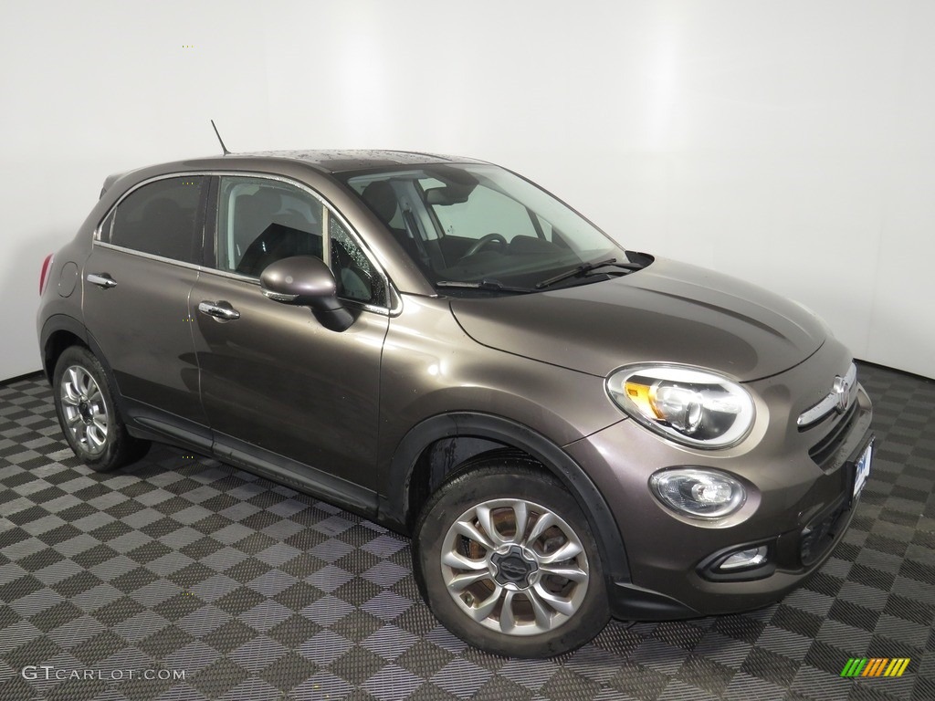 Bronzo Magnetico (Bronze Metallic) 2016 Fiat 500X Lounge AWD Exterior Photo #138736866