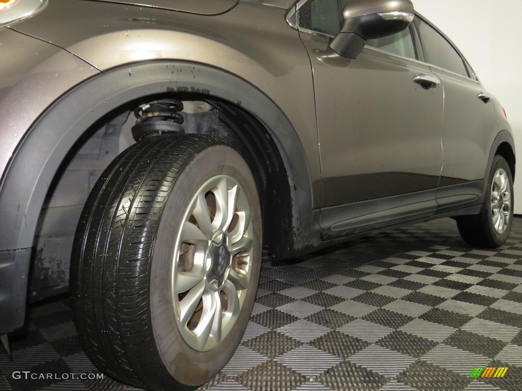 2016 500X Lounge AWD - Bronzo Magnetico (Bronze Metallic) / Brown photo #8