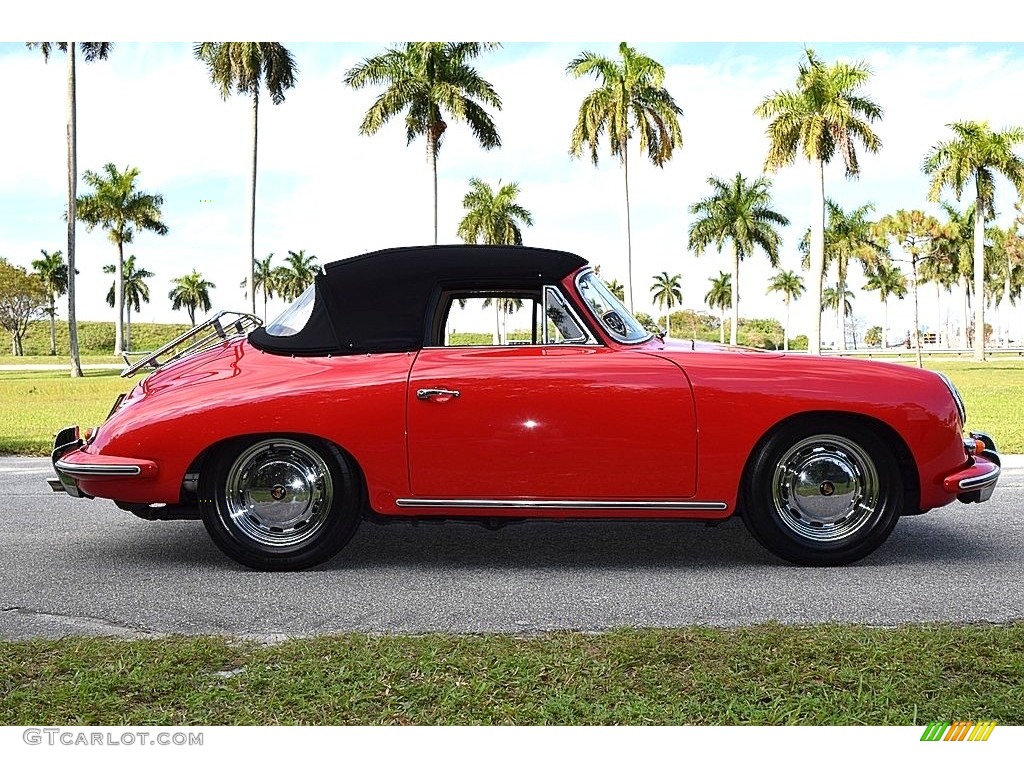 Ruby 1964 Porsche 356 SC Convertible Exterior Photo #138737019