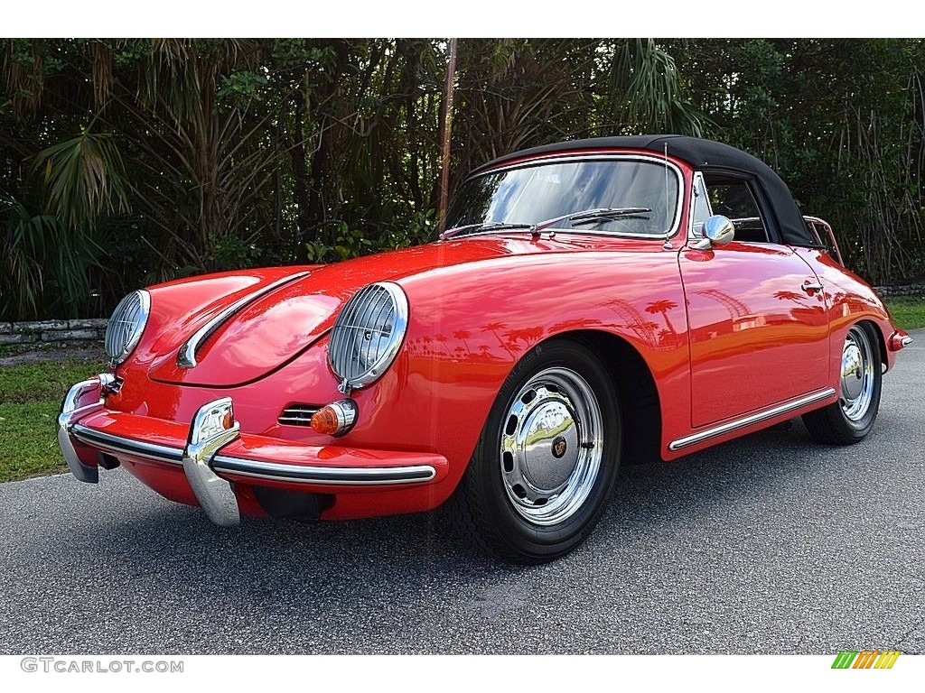 Ruby 1964 Porsche 356 SC Convertible Exterior Photo #138737037