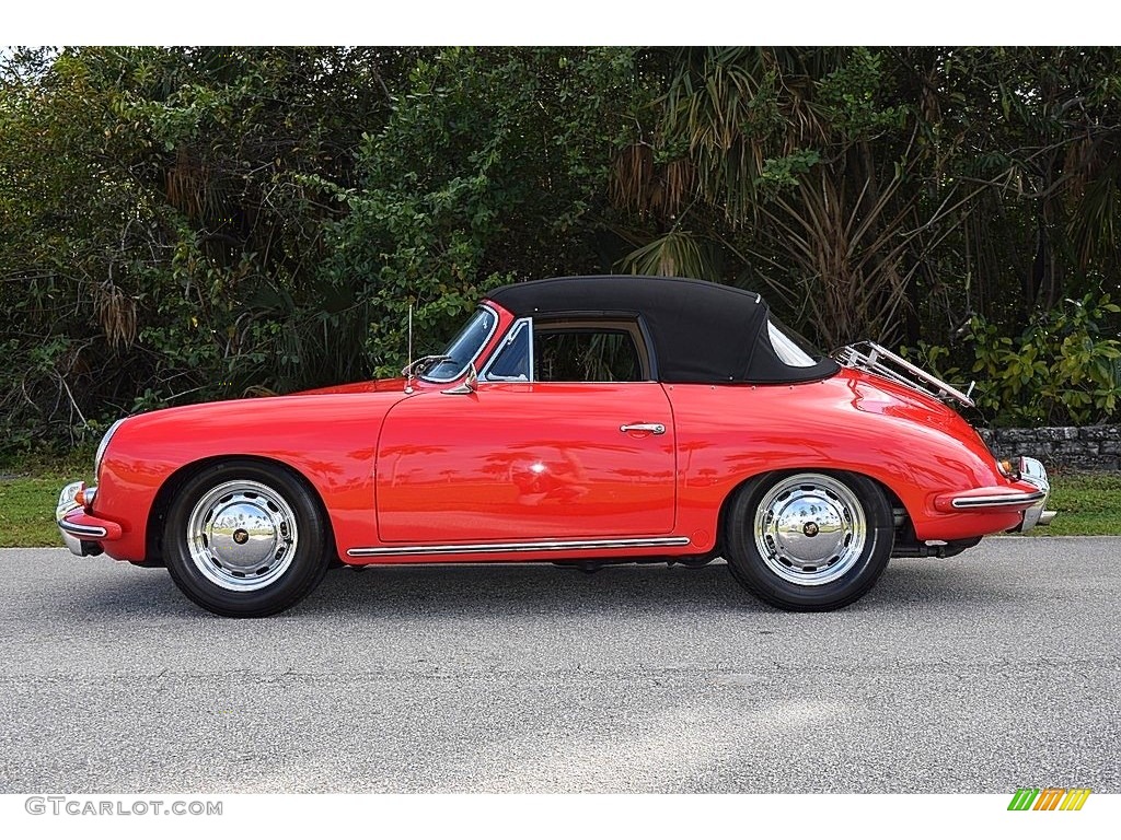 Ruby 1964 Porsche 356 SC Convertible Exterior Photo #138737061