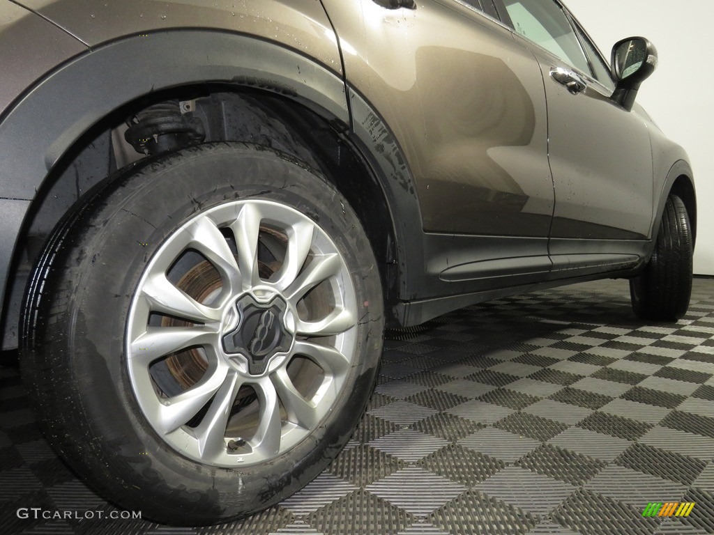 2016 500X Lounge AWD - Bronzo Magnetico (Bronze Metallic) / Brown photo #13
