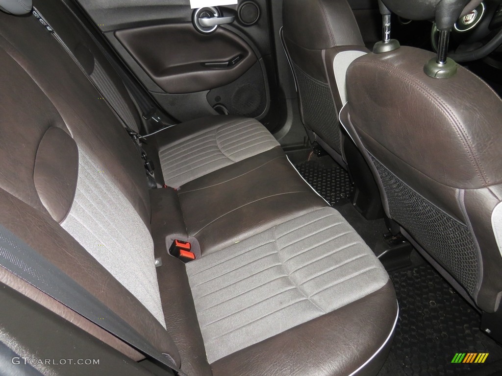 Brown Interior 2016 Fiat 500X Lounge AWD Photo #138737235
