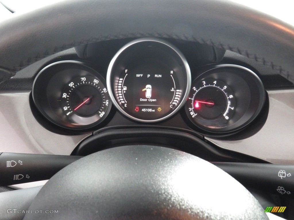 2016 Fiat 500X Lounge AWD Gauges Photo #138737316