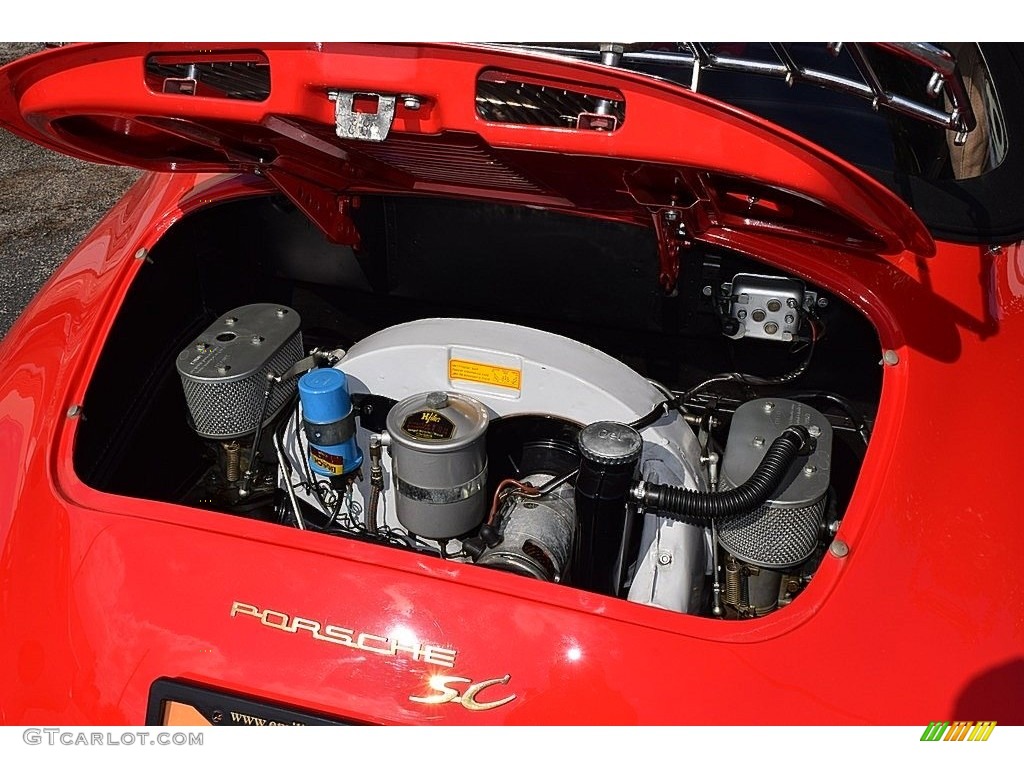 1964 Porsche 356 SC Convertible 1.6 Liter Type 616/16 B4 (1600 SC) Engine Photo #138737562