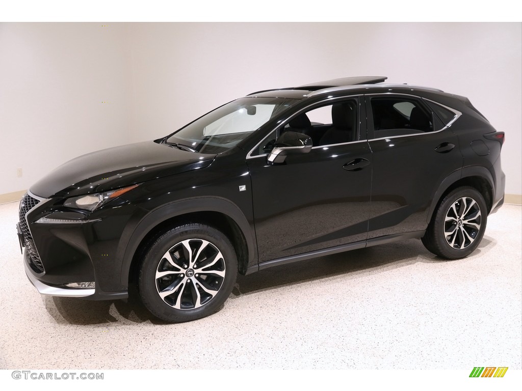 Obsidian Black 2015 Lexus NX 200t F Sport AWD Exterior Photo #138737727