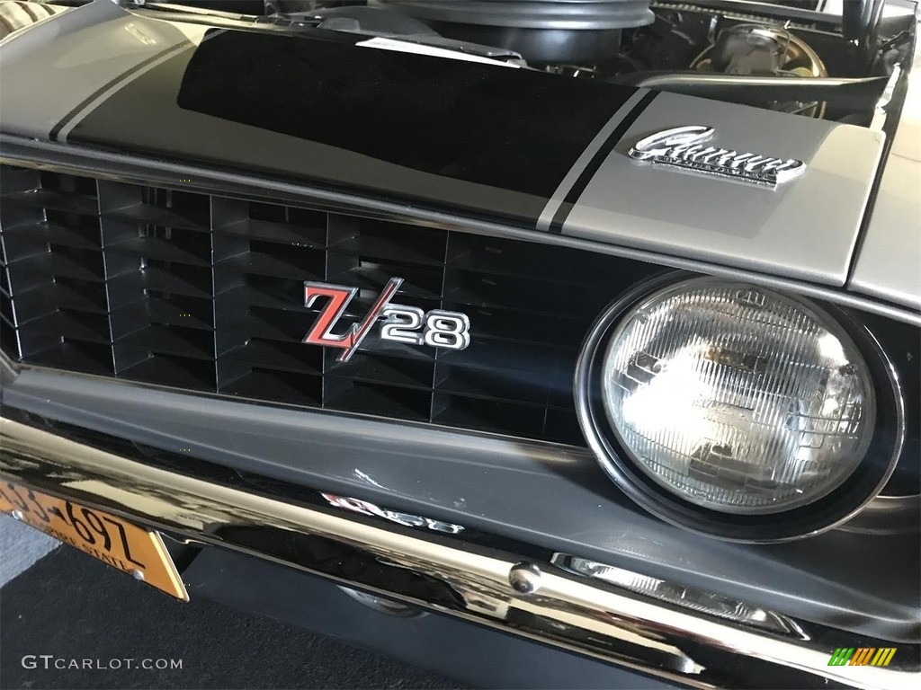 1969 Camaro Z28 Coupe - Metallic Grey / Black/Gray Houndstooth photo #39