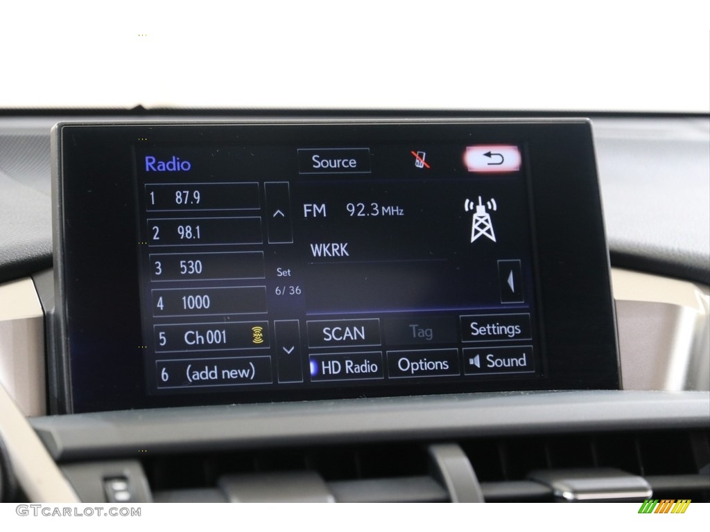 2015 Lexus NX 200t F Sport AWD Audio System Photos