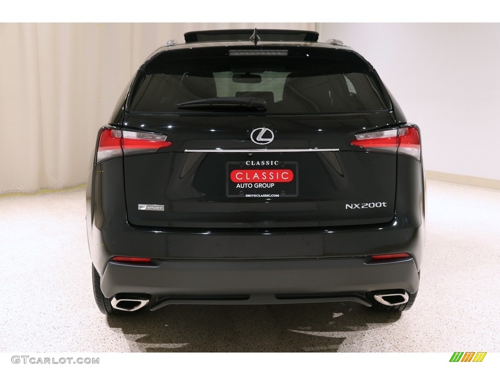 2015 NX 200t F Sport AWD - Obsidian Black / Black photo #20