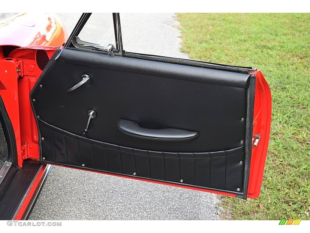 1964 Porsche 356 SC Convertible Black Door Panel Photo #138738042