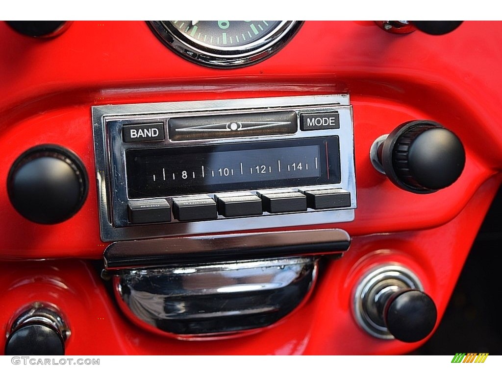 1964 Porsche 356 SC Convertible Audio System Photos