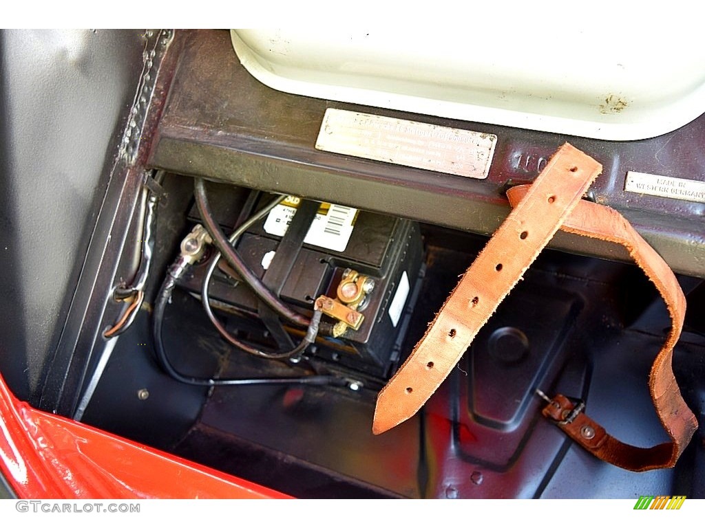1964 356 Color Code Battery for Ruby Photo #138738378