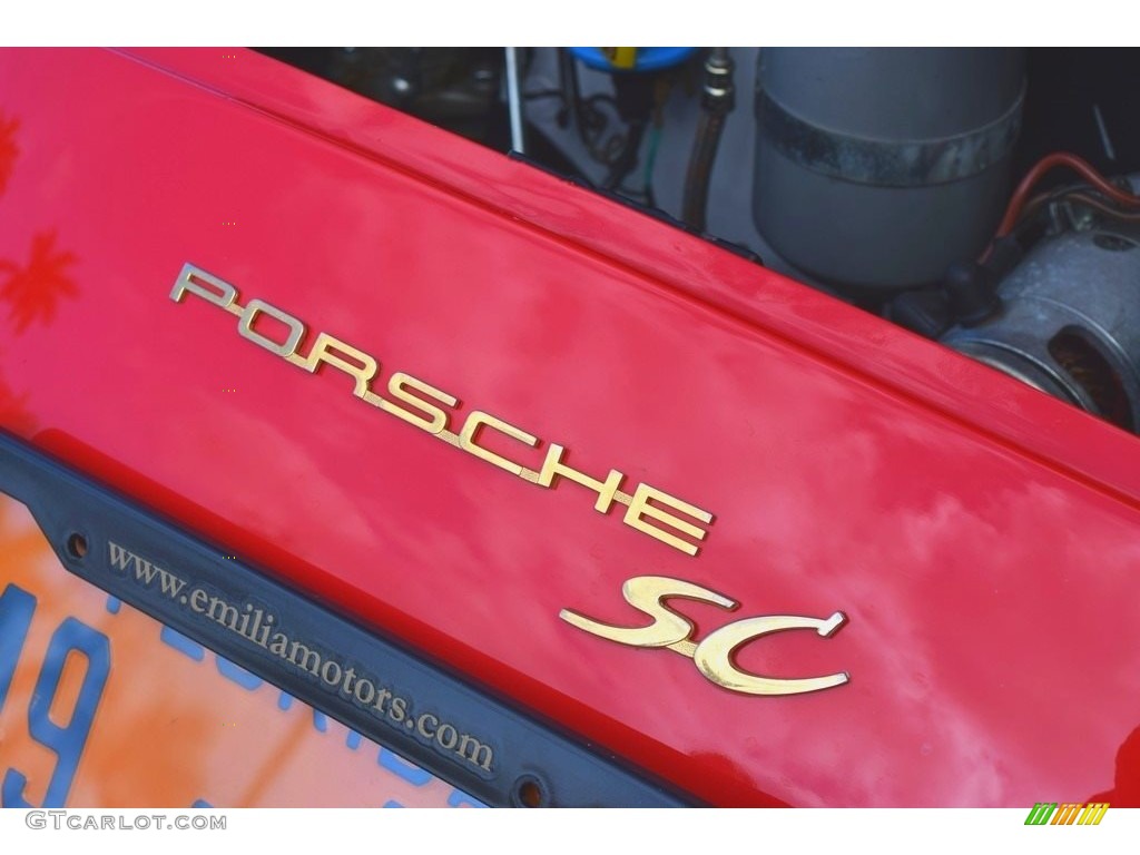 1964 Porsche 356 SC Convertible Marks and Logos Photos