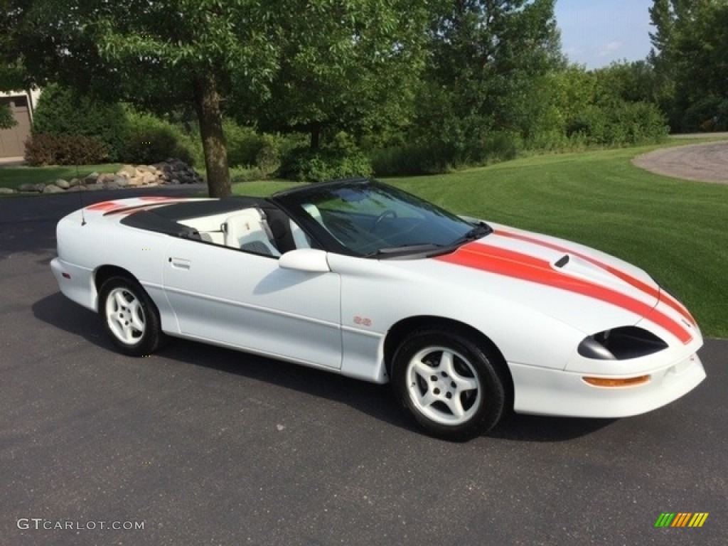 Arctic White 1997 Chevrolet Camaro Z28 SS 30th Anniversary Edition Convertible Exterior Photo #138738831