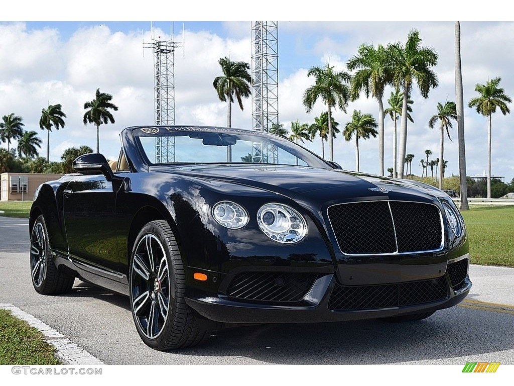Diamond Black Metallic 2013 Bentley Continental GTC V8 Standard Continental GTC V8 Model Exterior Photo #138739103
