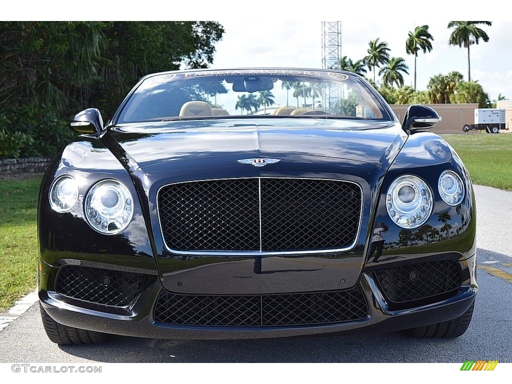 Diamond Black Metallic 2013 Bentley Continental GTC V8 Standard Continental GTC V8 Model Exterior Photo #138739275