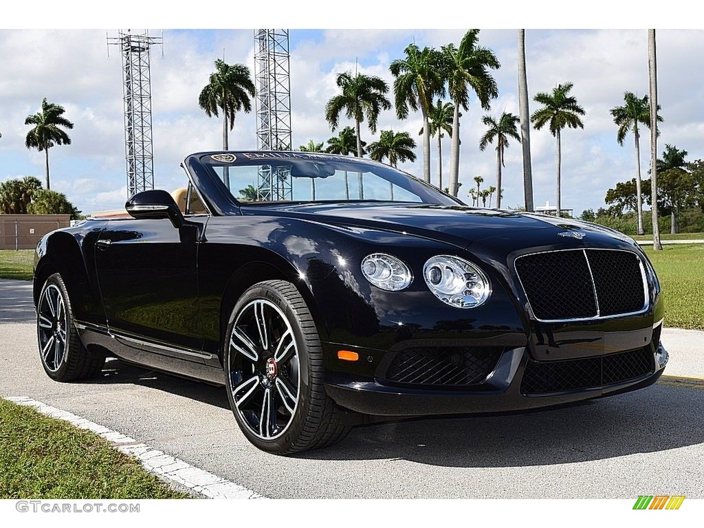 Diamond Black Metallic 2013 Bentley Continental GTC V8 Standard Continental GTC V8 Model Exterior Photo #138739284
