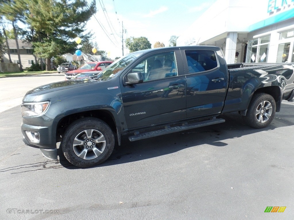 2017 Colorado Z71 Crew Cab 4x4 - Graphite Metallic / Jet Black photo #5