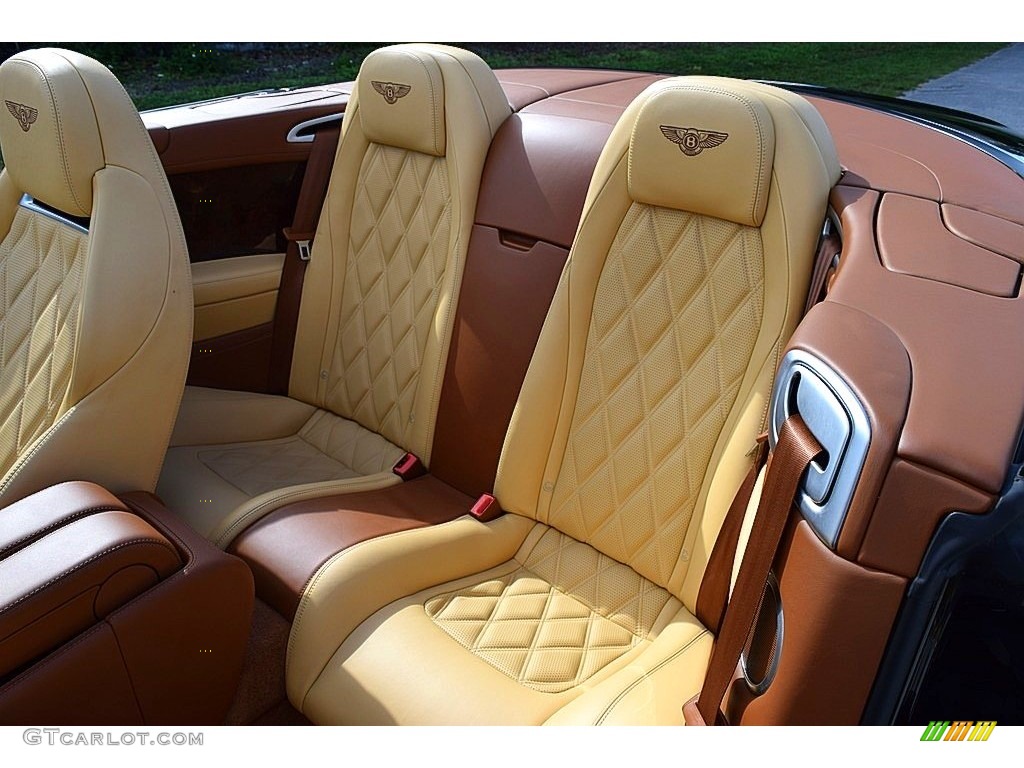 2013 Bentley Continental GTC V8 Standard Continental GTC V8 Model Rear Seat Photos