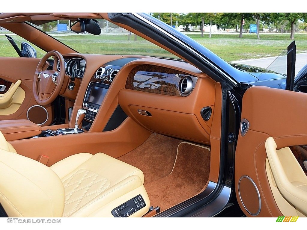 2013 Bentley Continental GTC V8 Standard Continental GTC V8 Model Cream/New Market Tan Dashboard Photo #138739564