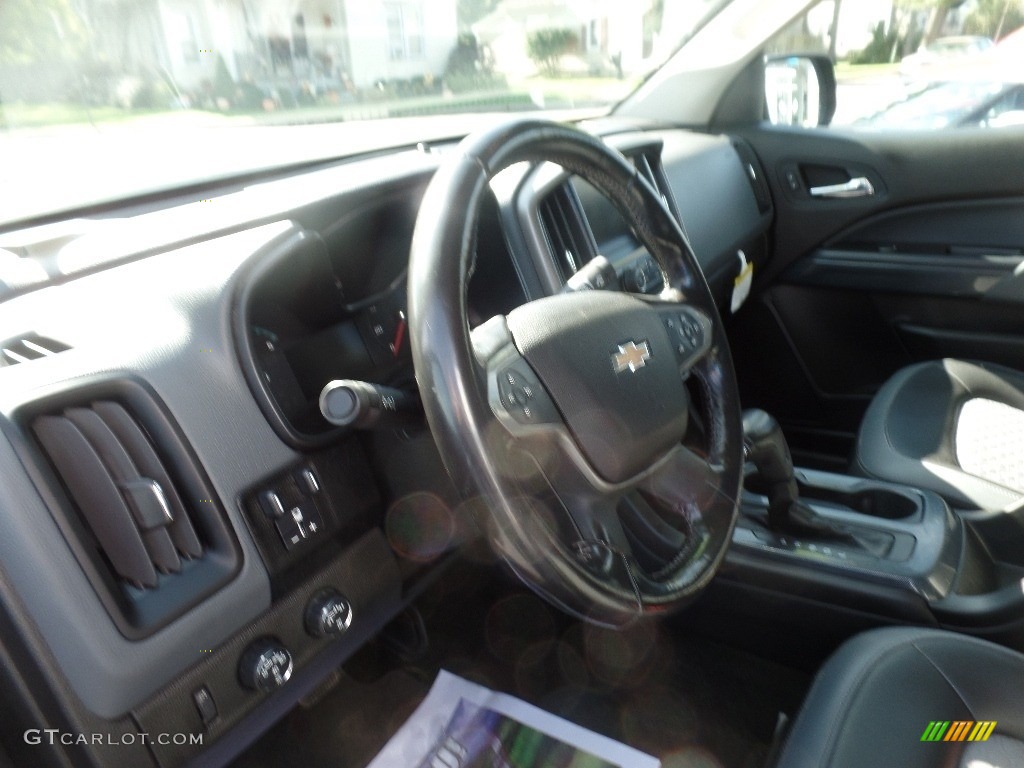 2017 Colorado Z71 Crew Cab 4x4 - Graphite Metallic / Jet Black photo #20