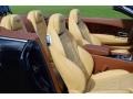 2013 Bentley Continental GTC V8 Cream/New Market Tan Interior Front Seat Photo
