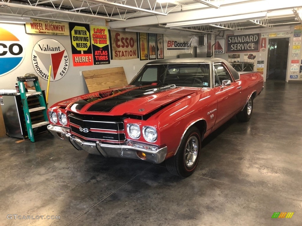 Cranberry Red 1970 Chevrolet El Camino SS Exterior Photo #138739773