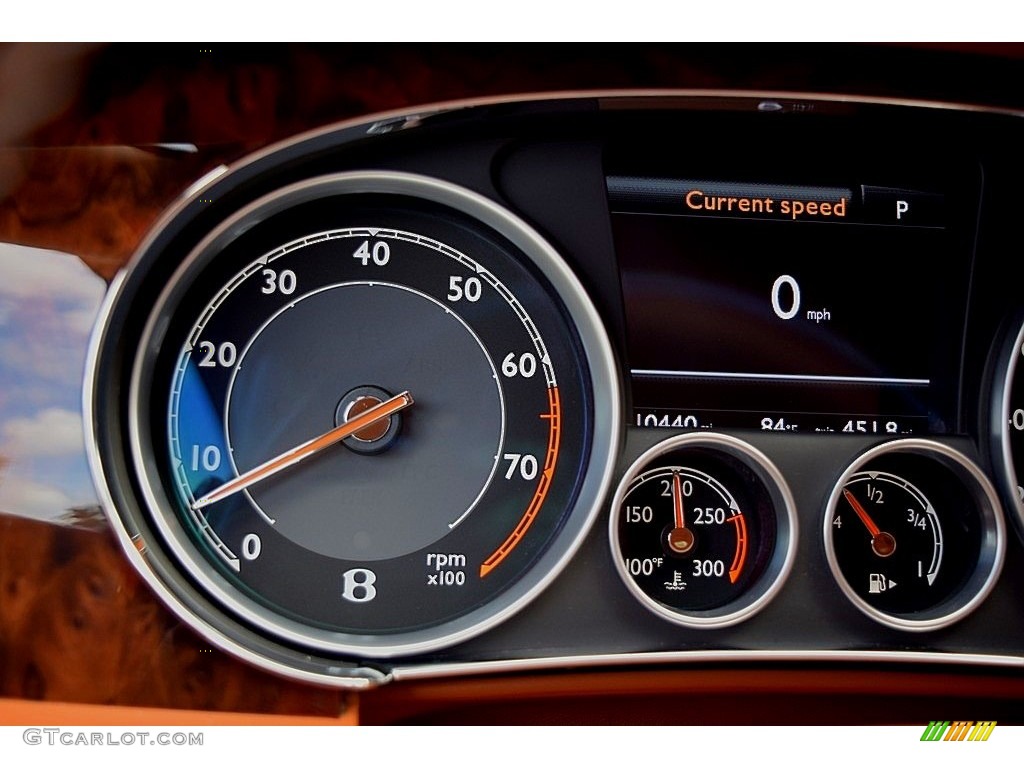 2013 Bentley Continental GTC V8 Standard Continental GTC V8 Model Gauges Photo #138739806
